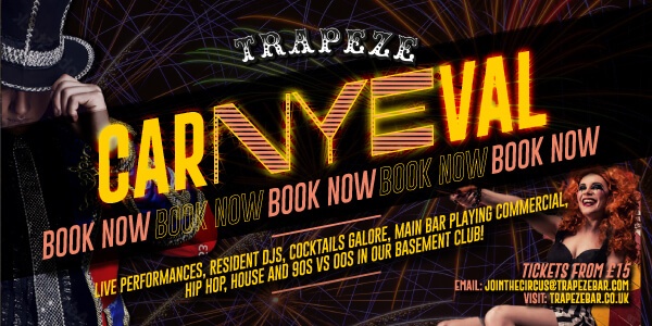 New Year's Eve at Trapeze Bar